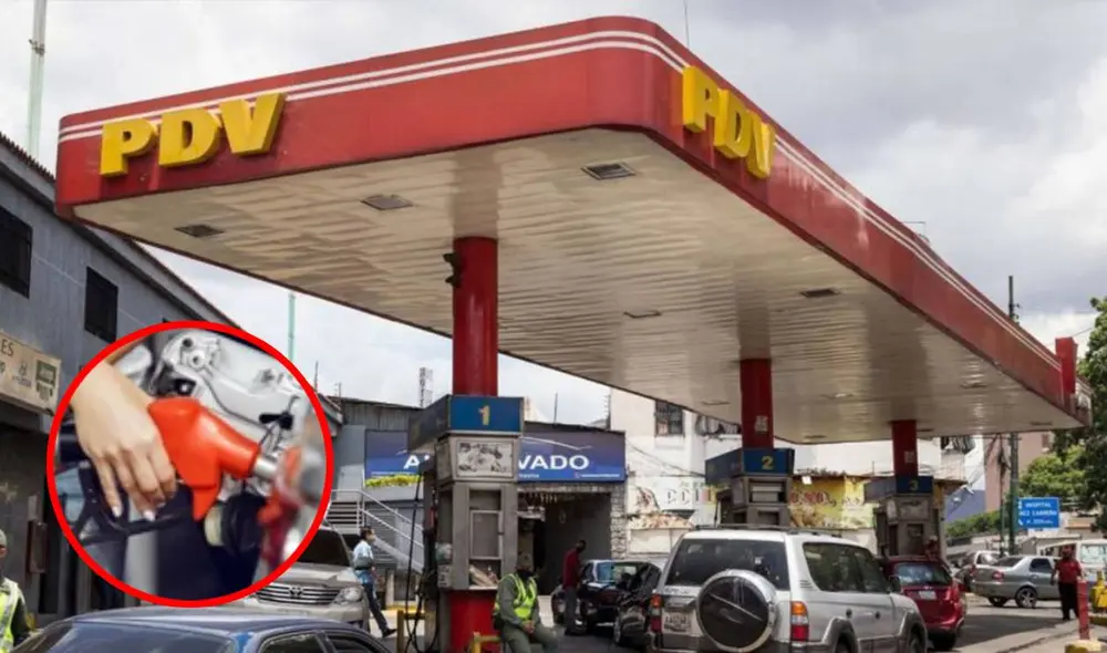 La gasolina subsidiada en Venezuela se distribuye tomando en cuenta el número terminal de placa de los vehículos. Foto: composiciónLR/Naguara/Notitarde