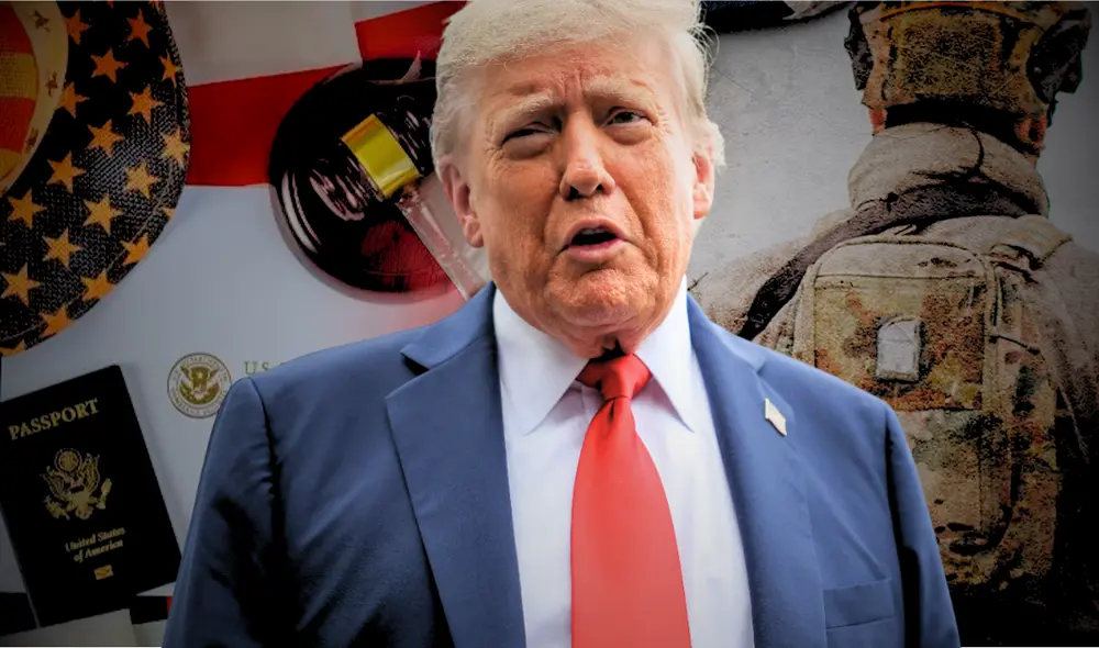 USCIS afirma que Donald Trump daría la ciudadanía americana a militares en 2025. USCIS afirma que Donald Trump daría la ciudadanía americana a militares en 2025.