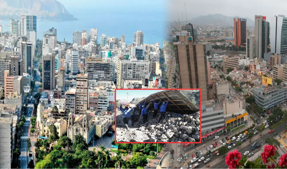 Algunos distritos de Lima están considerados como los más seguros ante un eventual terremoto de gran magnitud. Foto: Composición LR/ Andina