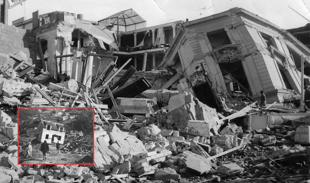 El terremoto de 1960 en Chile fue uno de los sucesos más trágicos en la historia del país austral. Foto: composición LR/El País/Biblioteca de Investigaciones - WordPress.com El terremoto de 1960 en Chile fue uno de los sucesos más trágicos en la historia del país austral. Foto: composición LR/El País/Biblioteca de Investigaciones - WordPress.com