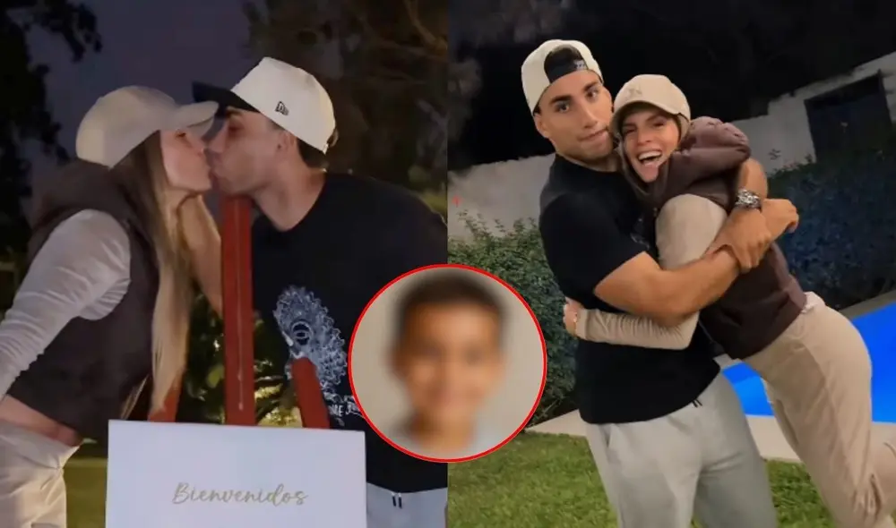 Said Palao y Alejandra Baigorria celebraron junto el Día del Padre. Foto: Composición LR/Instagram