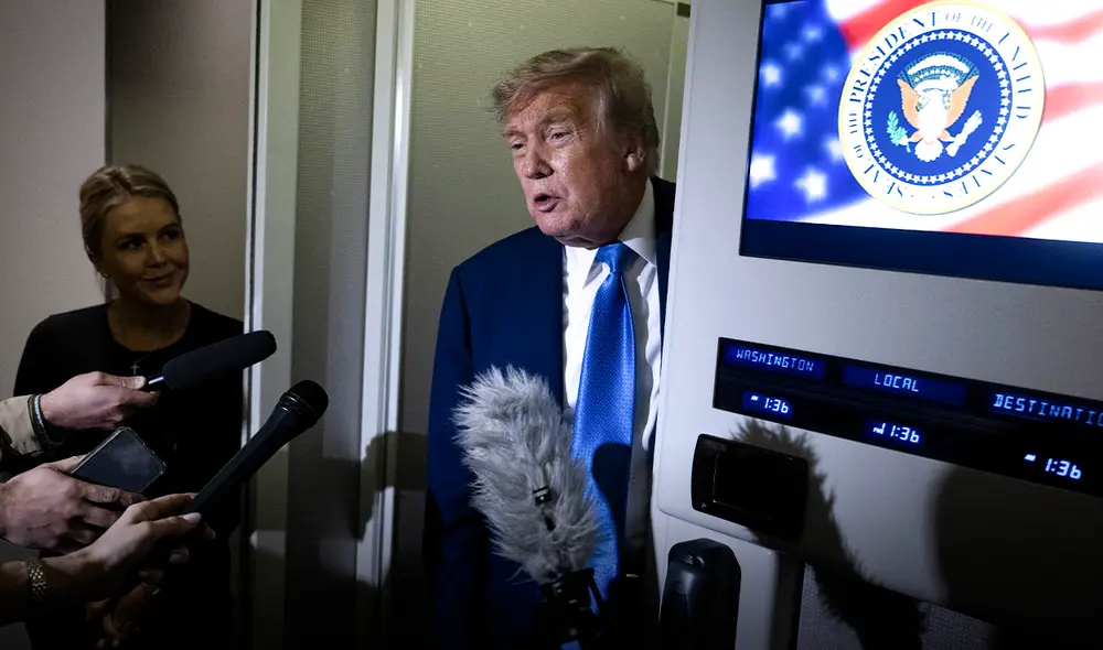 Donald Trump deja la cumbre del G7 en Canadá y regresa a Washington D. C.