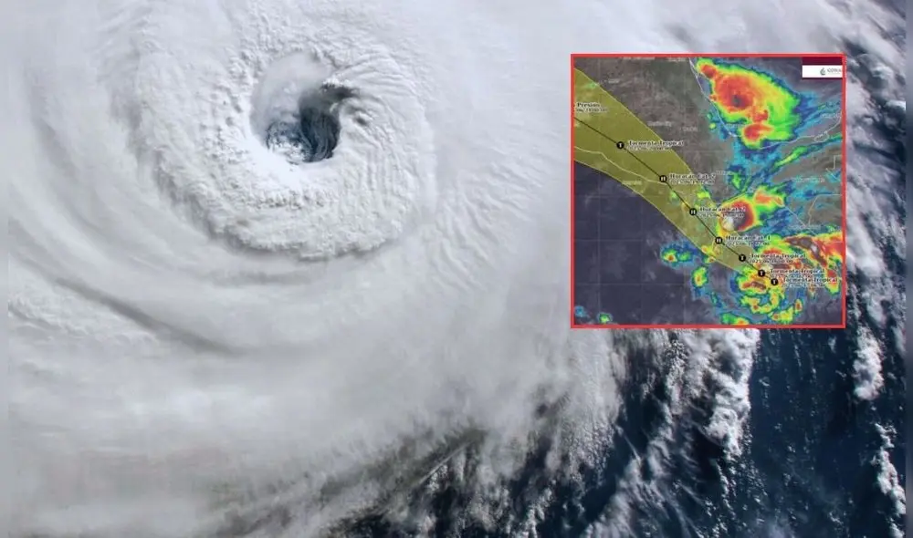Ciclón Tropical Erick evoluciona a huracán categoría II y tocará tierras mexicanas este jueves 17 de junio. Ciclón Tropical Erick evoluciona a huracán categoría II y tocará tierras mexicanas este jueves 17 de junio.