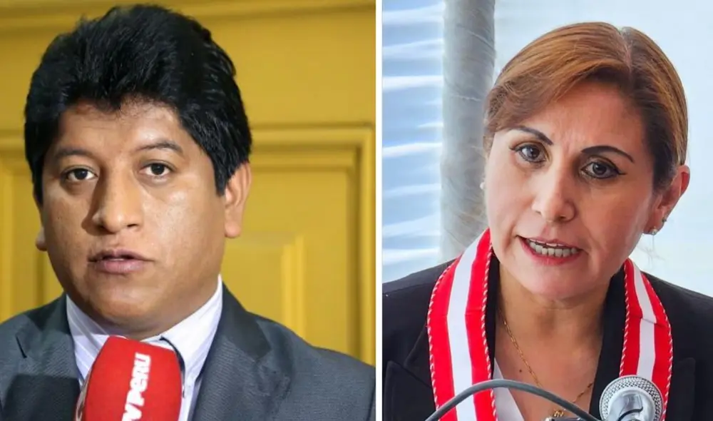 Josué Gutiérrez salió en defensa de Patricia Benavides. Foto: Composición/LR