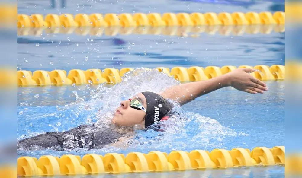 Preparando a la nueva generación de nadadores del Perú. Fuente: Difusión