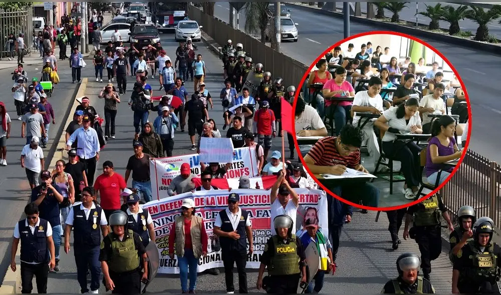 El último paro nacional fue el pasado 14 de mayo de 2025. Foto: Composición LR El último paro nacional fue el pasado 14 de mayo de 2025. Foto: Composición LR