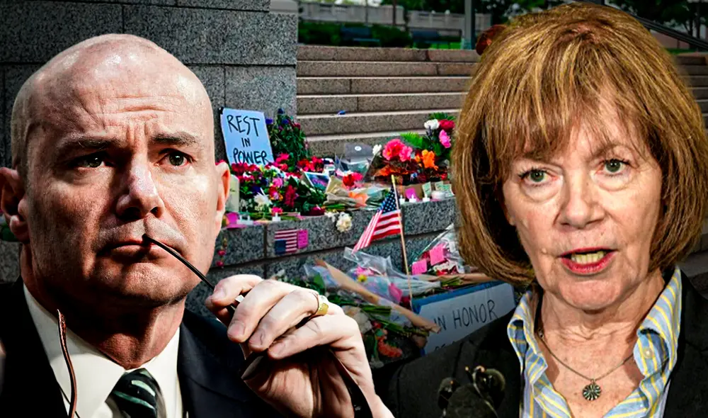 La senadora Tina Smith se mostró indignada las declaraciones Mike Lee La senadora Tina Smith se mostró indignada las declaraciones Mike Lee