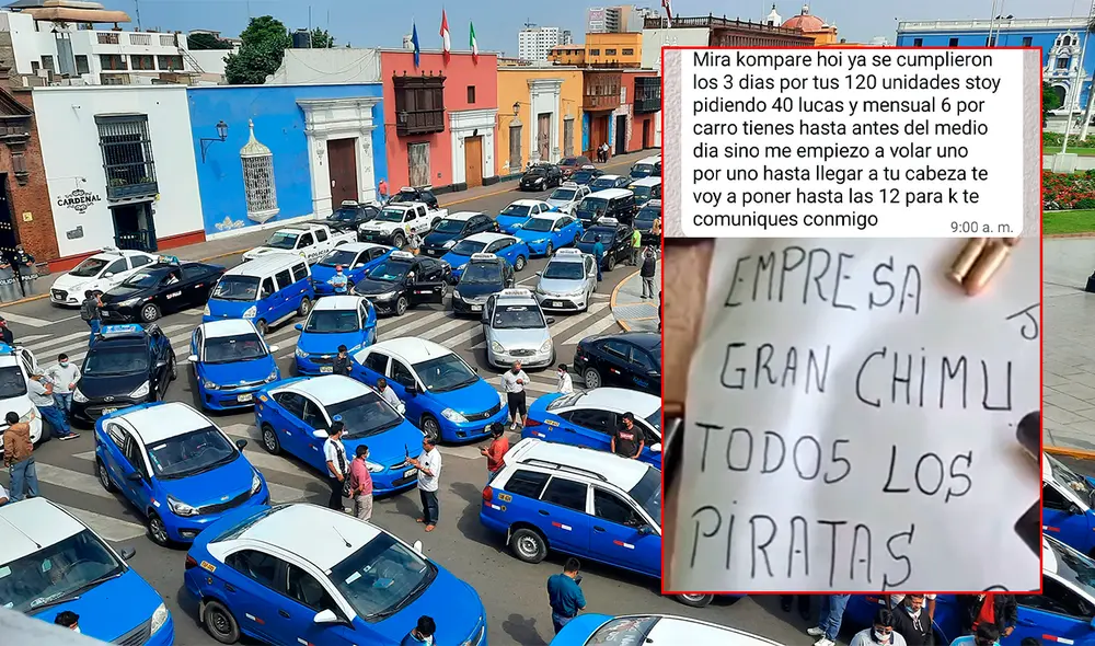 Trabajadores han recibido videos con armas, municiones e incluso apuntando a uno de los choferes.