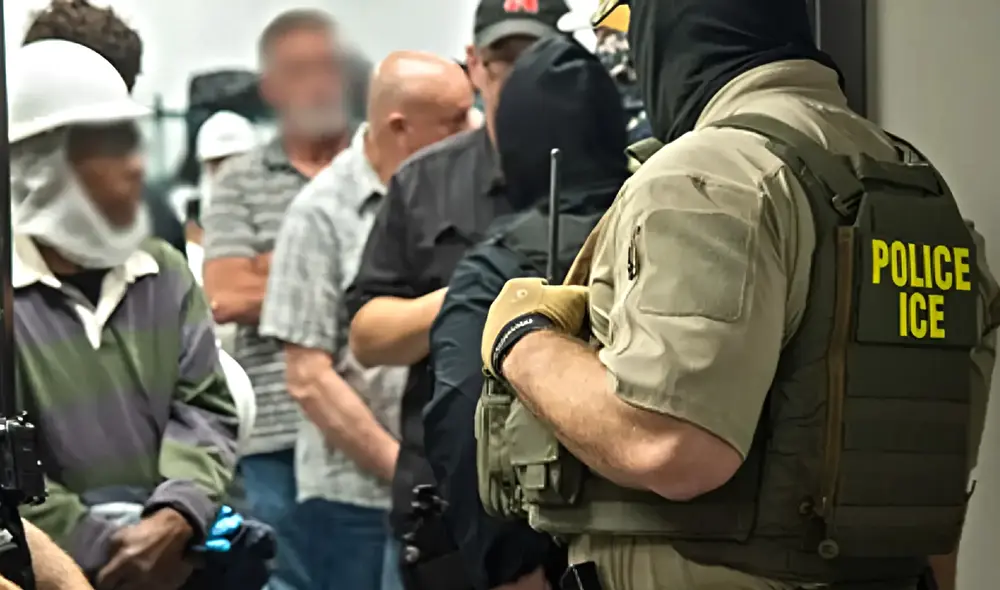 ICE enfocó sus redadas contra inmigrantes en comercios de Los Ángeles.