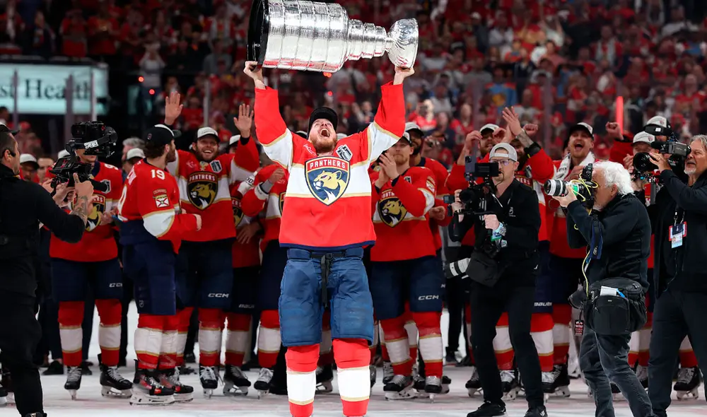 Los Florida Panthers ganaron el segundo título de su historia en la NHL.