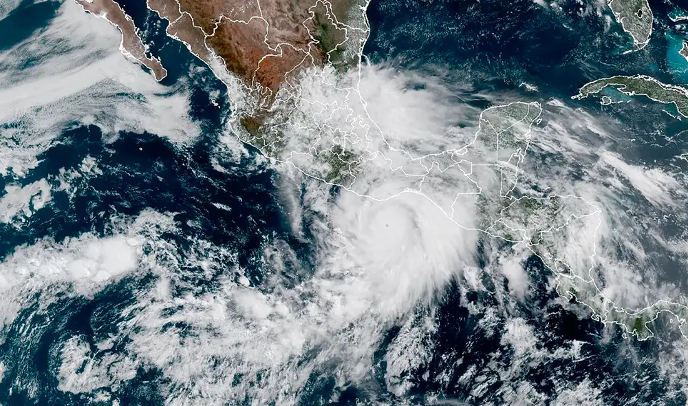 Huracán Erick podría llegar hasta la categoría 5 en la escala Saffir-Simpson.