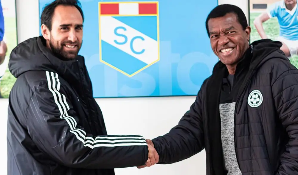 Julio César Uribe comenzó a trabajar en Sporting Cristal desde esta temporada. Foto: Club Sporting Cristal