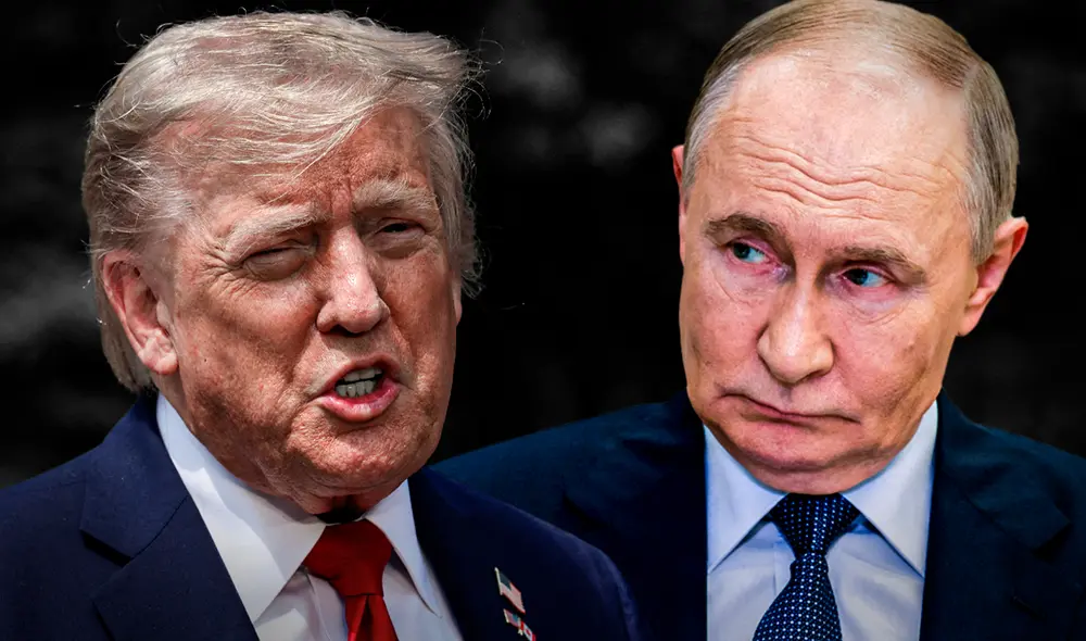Donald Trump le pide a Vladimir Putin que se preocupe en su guerra con Ucrania.