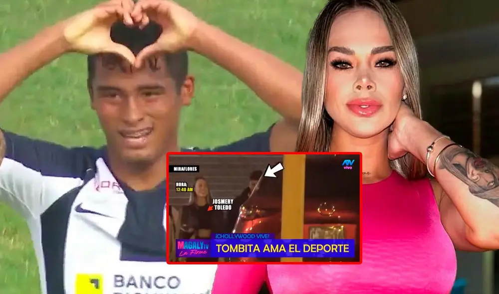 Jossmery Toledo fue ampayada por Magaly Medina. Foto: Composición LR/captura/YouTube/Captura/Instagram