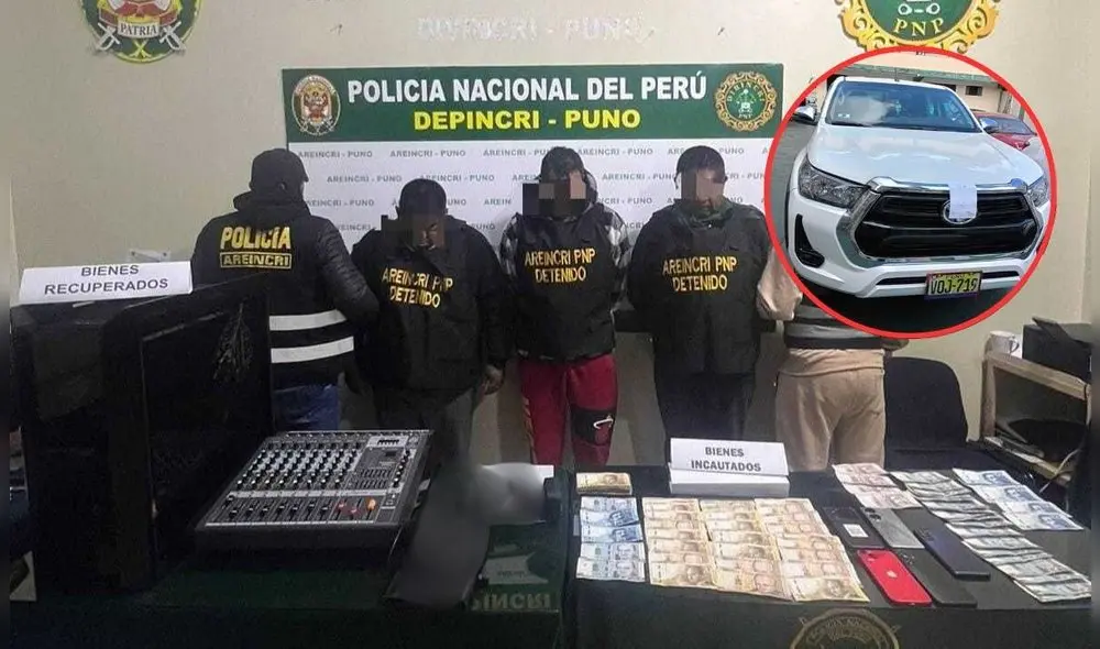 La PNP capturó a organización criminal dedicada al robo de casas. Foto: Composición LR/Cinthia Álvarez-URPI LR