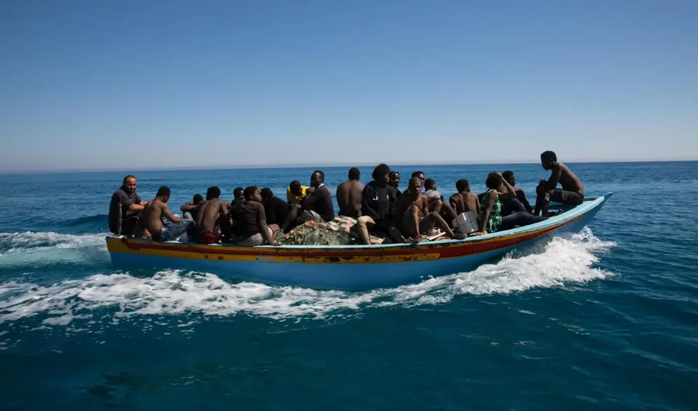 La ruta atlántica hacia Canarias se consolida como la más mortal, acumulando el 80% de las muertes. Foto: EFE