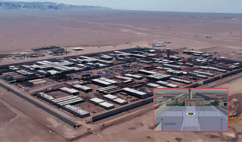 El Megapenal de Ica, que contará con una inversión significativa, representa una de las obras más ambiciosas en materia de infraestructura penitenciaria en el país. Foto: composición LR/Perú Construye/La Lupa El Megapenal de Ica, que contará con una inversión significativa, representa una de las obras más ambiciosas en materia de infraestructura penitenciaria en el país. Foto: composición LR/Perú Construye/La Lupa