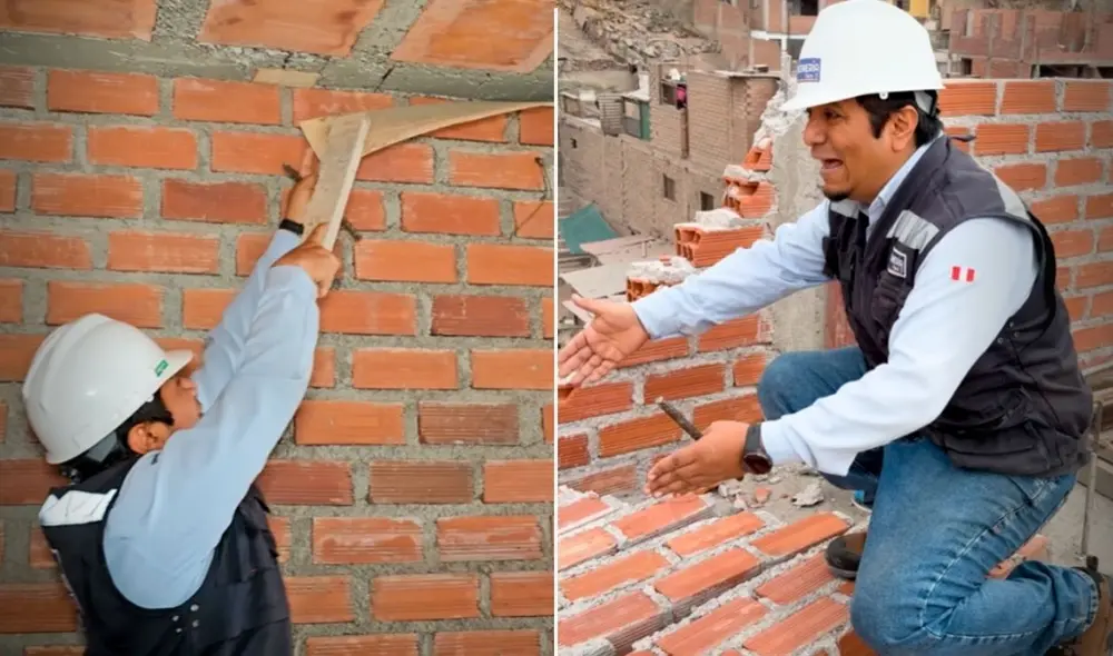 Ingeniero visita casas de Comas tras fuerte sismo en Lima y se sorprende de las construcciones: "Es una trampa mortal". Foto: composición LR/Ingenieros para ti