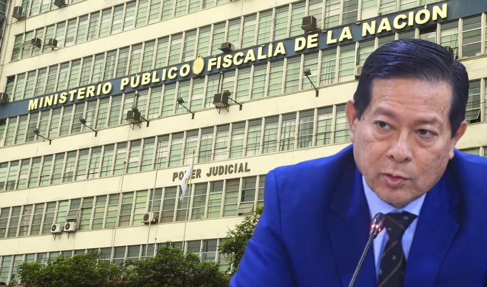 Premier Arana brindó declaraciones sobre la situación en el Ministerio Público. Foto: Composición LR