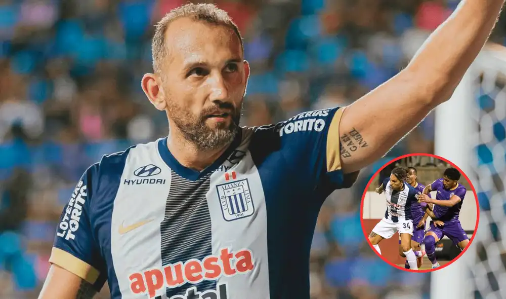 Hernán Barcos se pronuncia tras el triunfo por 1-0 ante Comerciantes Unidos. Foto: Composición LR Hernán Barcos se pronuncia tras el triunfo por 1-0 ante Comerciantes Unidos. Foto: Composición LR