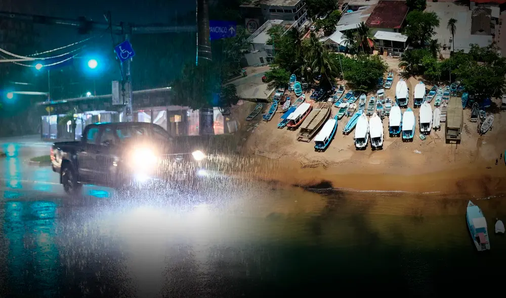 El huracán Erick tocó tierra en el sur de México, según informó NHC.