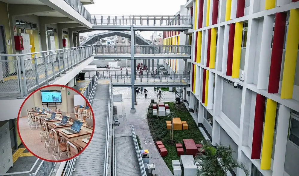 Pizarras interactivas, mobiliario móvil y mesas pentagonales: así son las aulas de las Escuelas Bicentenario del Perú, inspiradas en Finlandia. Foto: Gob. Pizarras interactivas, mobiliario móvil y mesas pentagonales: así son las aulas de las Escuelas Bicentenario del Perú, inspiradas en Finlandia. Foto: Gob.