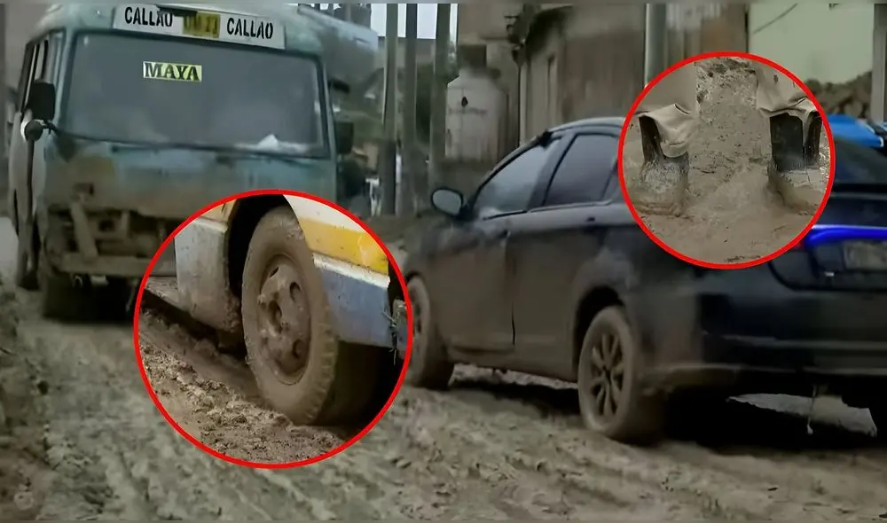 La paralización de la obra en la avenida Unión afecta a los residentes aledaños. Foto: Composición LR/difusión