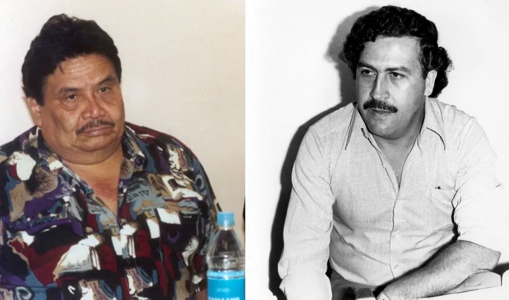 Lucio Tijero ha sido uno de los narcotraficantes más buscados del Perú y fue conocido por su cercano vínculo con Pablo Escobar. Foto: composición LR/Pinterest/ Redacción mulera - La Mula