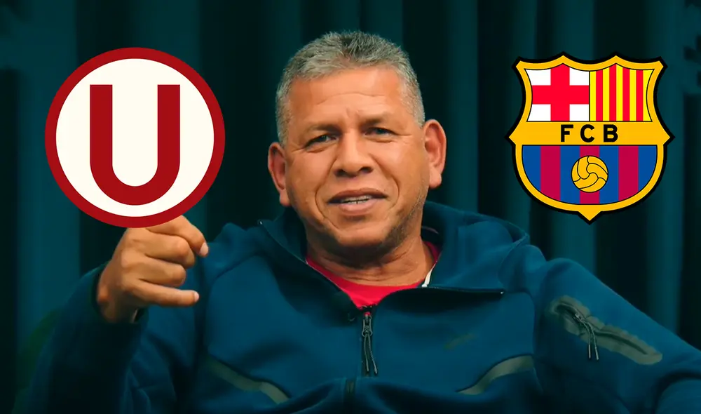 'Puma' Carranza señaló que FC Barcelona jugará en el Perú. Foto: composición LR/captura de La Interna
