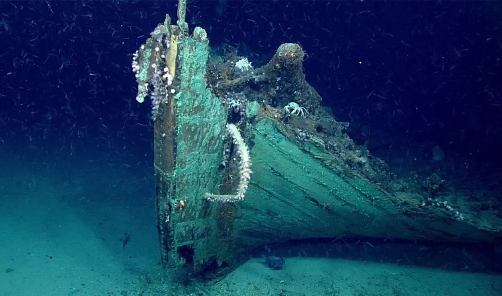 Restos del barco renacentista fueron hallados cerca del cabo Camarat, en Francia. Foto: Ocean Explorer Restos del barco renacentista fueron hallados cerca del cabo Camarat, en Francia. Foto: Ocean Explorer