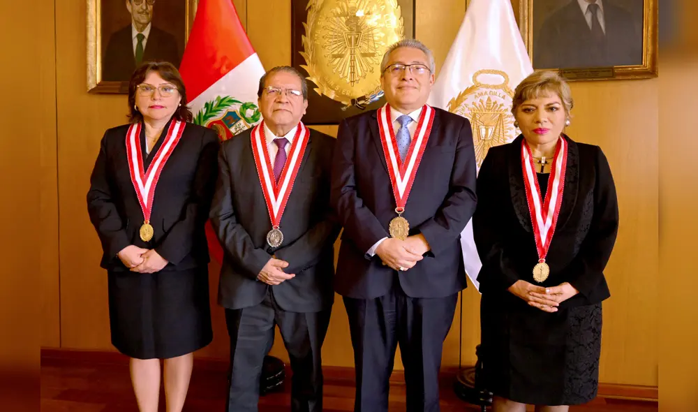 Junta de Fiscales Supremos bajo ataque de un sector del Congreso. Foto: difusión