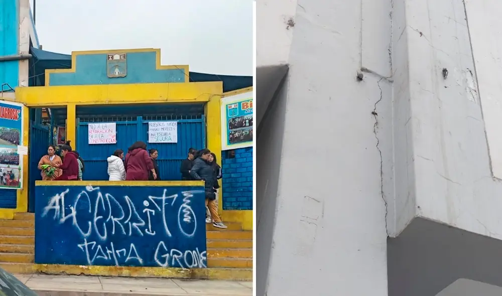 La Municipalidad de Independencia clausuró cuatro colegios debido a fallas estructurales detectadas que ponen en riesgo a estudiantes y docentes. Foto: Municipalidad de Independencia
