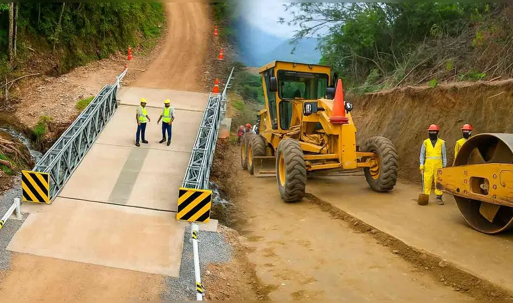 La megaobra en Amazonas, que tiene 12 metros de longitud y 4.20 metros de ancho, beneficiará a los residentes de los distritos de Ocalli, Ocumal, Cohechán y Lonya Chico La megaobra en Amazonas, que tiene 12 metros de longitud y 4.20 metros de ancho, beneficiará a los residentes de los distritos de Ocalli, Ocumal, Cohechán y Lonya Chico