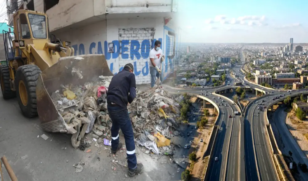 MTC inicia retiro de escombros para construcción del Anillo Vial Periférico en Lima