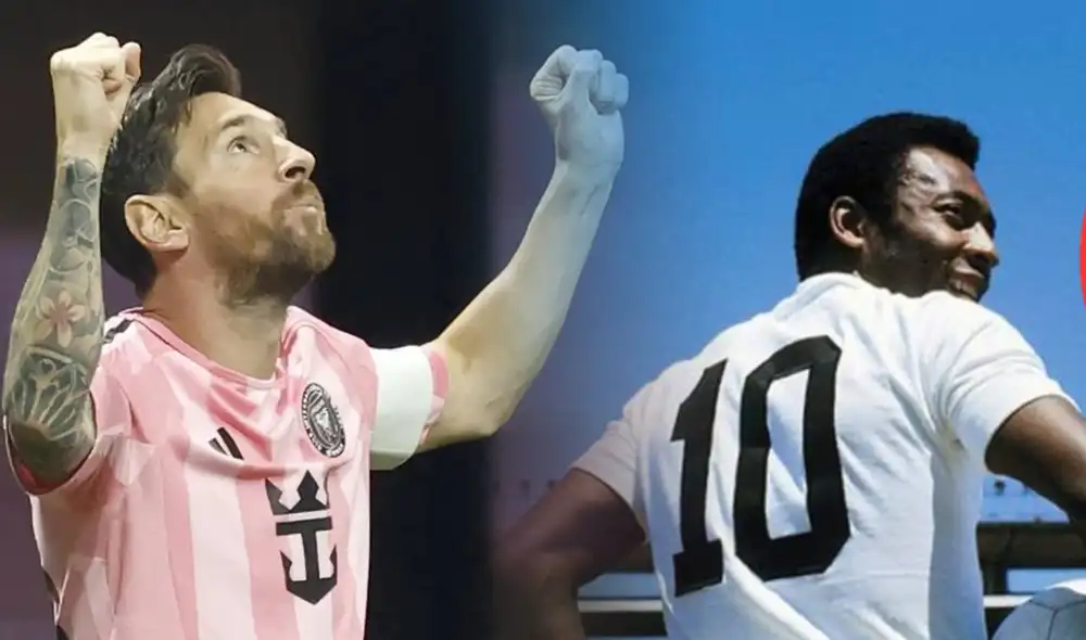 Messi celebrando un golazo de tiro libre ante Porto. Composición: Lr/ESPN