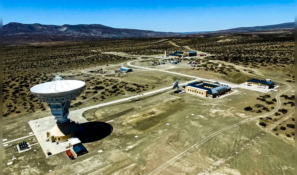 La construcción de la Estación de Espacio Lejano en Neuquén comenzó tras un acuerdo firmado en 2014 entre Argentina y China. Foto: LM Cipolletti