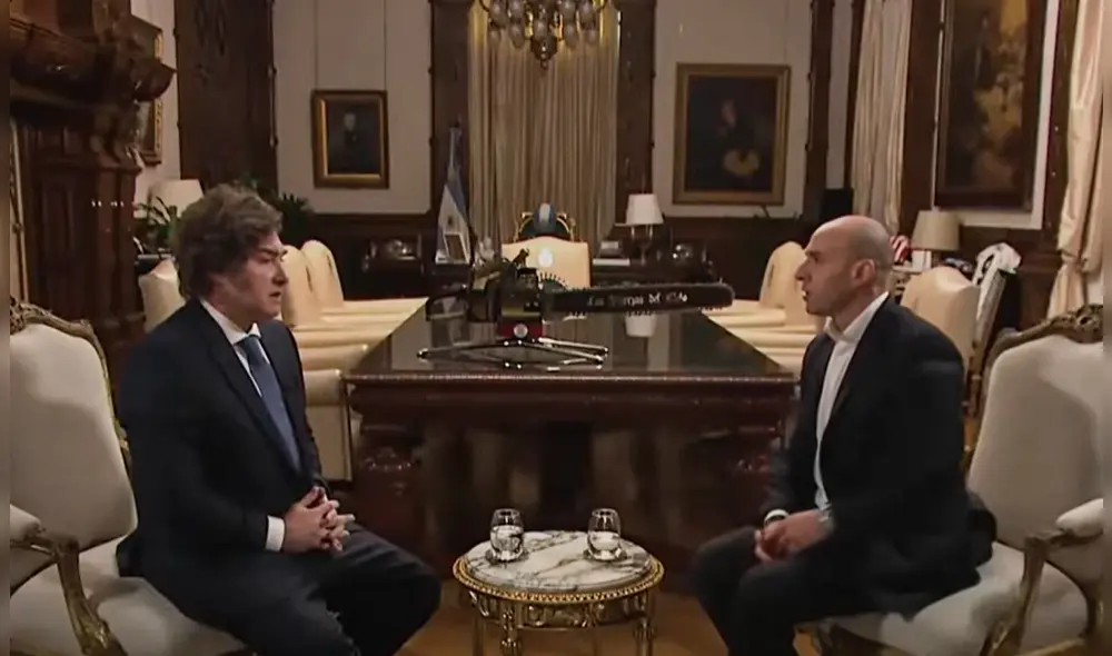 Javier Milei reafirmó su amistad y apoyo incondicional a Israel en su conflicto contra Irán. Foto: Captura LN