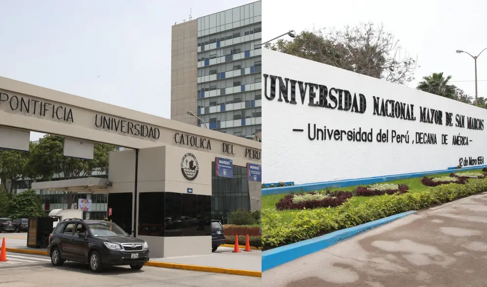 La Pontificia Universidad Católica del Perú y la Universidad Nacional Mayor de San Marcos figuran como las universidades más destacadas en el QS World University Rankings 2026. Foto: Composición LR/ Andina La Pontificia Universidad Católica del Perú y la Universidad Nacional Mayor de San Marcos figuran como las universidades más destacadas en el QS World University Rankings 2026. Foto: Composición LR/ Andina