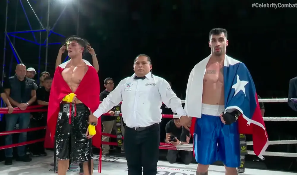 Emilio Jaime derrotó al al chileno Jorge Aldoney en el Coliseo Dibós. Foto: captura/Youtube Zalo