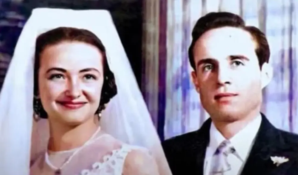 Roberto y Graciela oficializaron su relación a inicios de la década de 1950 y, poco después, se casaron.
