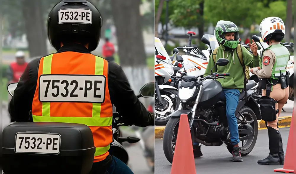 Los motociclistas de todo el Perú deberán usar chaleco y casco desde este 21 de junio. Foto: Composición LR/CDN/Static
