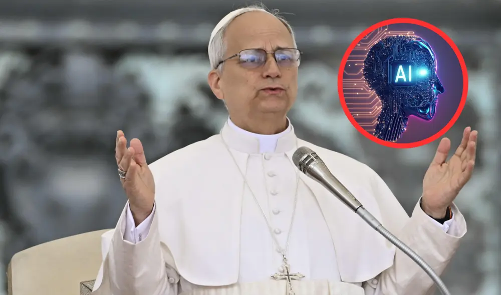 El Papa exhortó a los jóvenes a actuar con cautela frente al uso de la inteligencia artificial y sus avances tecnológicos. El Papa exhortó a los jóvenes a actuar con cautela frente al uso de la inteligencia artificial y sus avances tecnológicos.