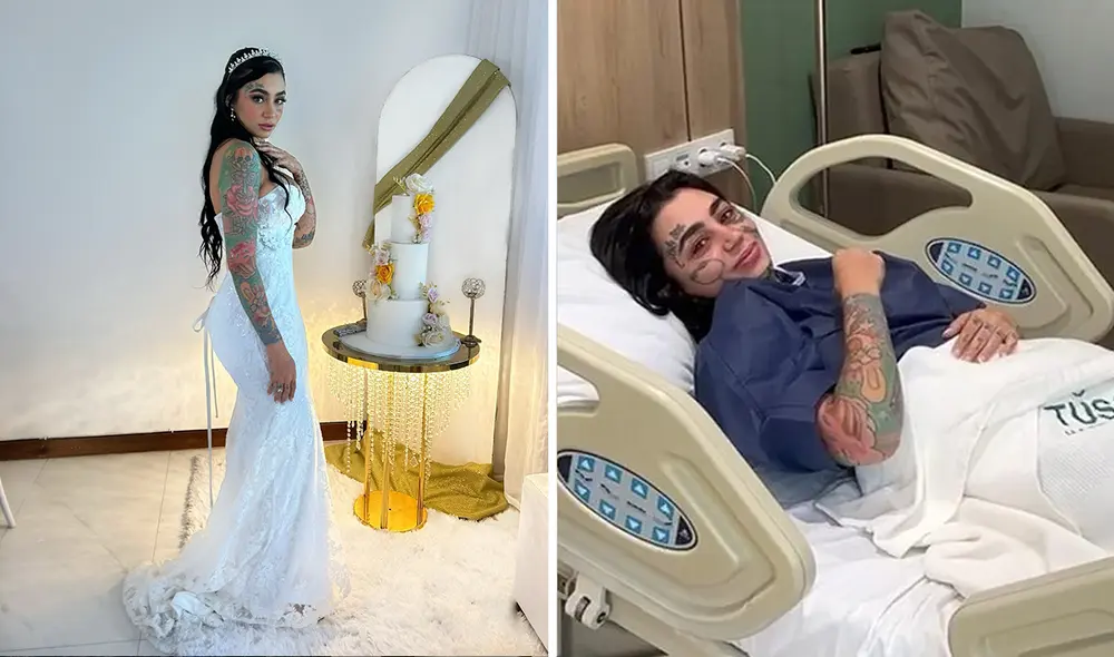 La operación de la influencer brasilera Ana Bárbara Buhr, fue un acuerdo promocional con el hospital. Foto: Composición LR/@anabmusic