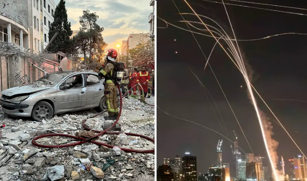 La ciudadana peruana teme por su vida ante los constantes bombardeos en la zona donde está refugiada. Foto: Composición LR/AFP Y AP