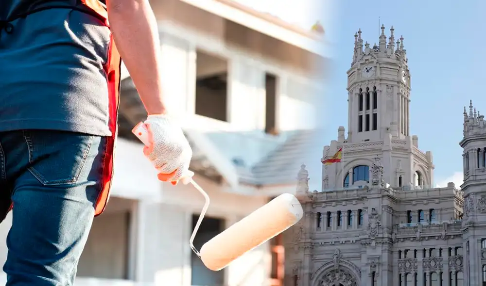 El Ayuntamiento de Madrid lanza el Plan Rehabilita 2025 con ayudas de hasta 10.000 euros por vivienda para obras de accesibilidad, eficiencia energética y sostenibilidad. El plazo ya está abierto. Foto: composición LR/Freepik