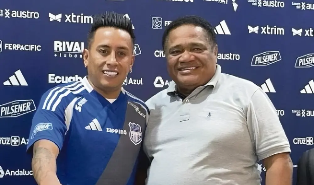 Christian Cueva firmó por una temporada con el Emelec. Christian Cueva firmó por una temporada con el Emelec.