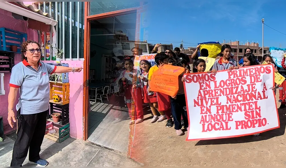 La institución educativa primaria Fermín Ávila Morón cumplió 30 años de servicio sin contar con un local propio en el distrito de Pimentel. Foto: Emmanuel Moreno, La República La institución educativa primaria Fermín Ávila Morón cumplió 30 años de servicio sin contar con un local propio en el distrito de Pimentel. Foto: Emmanuel Moreno, La República