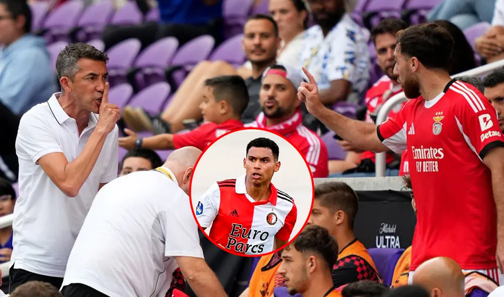 Orkun Kokcu dejó Feyenoord para llegar a Benfica. Foto: composición LR/AFP Orkun Kokcu dejó Feyenoord para llegar a Benfica. Foto: composición LR/AFP