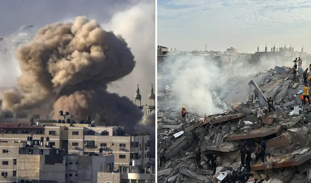 Peruanos son rescatados del conflicto en Medio Oriente. Foto: composición LR
