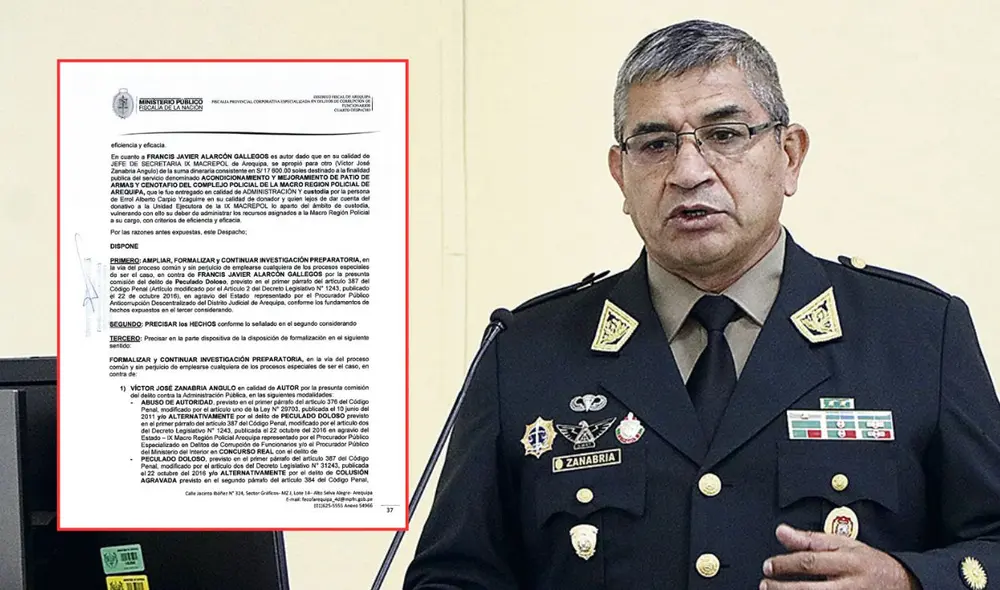 Victor Zanabria sera investigado por el Ministerio Público y podría llevar un juicio oral | Composición: LR.